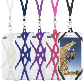 Universal Web Smartphone Lanyard w/ Nylon Necklace Strap For iPhone 7, 7 Plus, 6S, 6 Plus, Galaxy S8, S8 Plus, S7, S6 Edge, Note 5, 4 and Other Mobile Phones