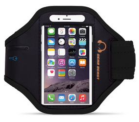 Premium Nylon/Neoprene Sports Armband + Key Holder for Apple iPhone 7 /6/6s (4.7), Galaxy S7 /S6/S6 Edge, Moto, HTC, Nexus, Droid & More